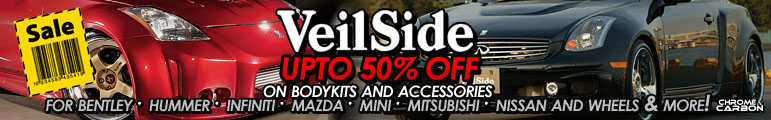 Upto 50% OFF on VeilSide Body Kits and Accessories
