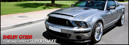 Shelby GT500 Supersnake - Chrome Effect